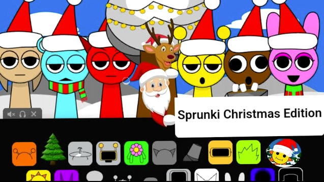 Sprunki But Its Christmas