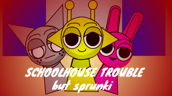 Sprunki But Schoolhouse Trouble img