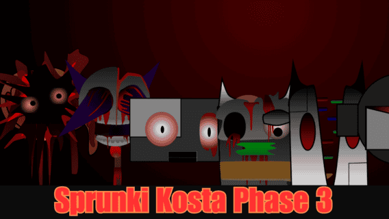 Sprunki Kosta Phase 3 img