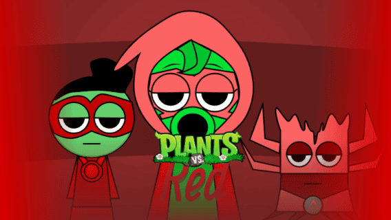 Sprunki Red Vs Plants